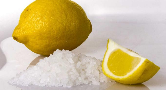 Salt og citron