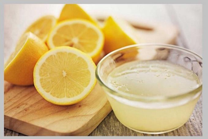 Citron og limesaft