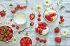 Jordbær kage med ostemasse creme: hvordan man laver den mest delikate dessert sommer