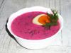 Rødbeder suppe på kefir: den klassiske kold suppe