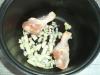 Rødkål med kylling og kartofler braiseret i multivarka
