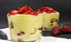 Kost tiramisu med jordbær: opskrift trin for trin