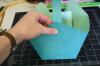 Gør med en baby påske kurv af papir: en master class