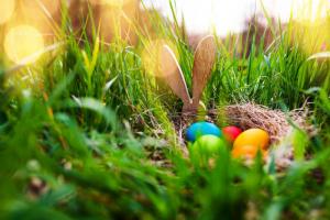 Sådan forklares dit barn betydningen af ​​påskeharen og farvede æg