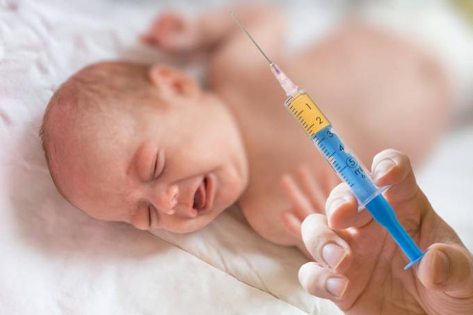Barndom immunisering tidsplan i 2020