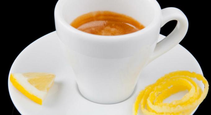Espresso og citron