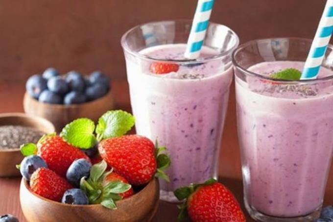 Sommerdiet smoothie til at tabe sig: opskrift trin for trin